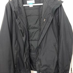 Black Columbia Jacket- BARELY WORN